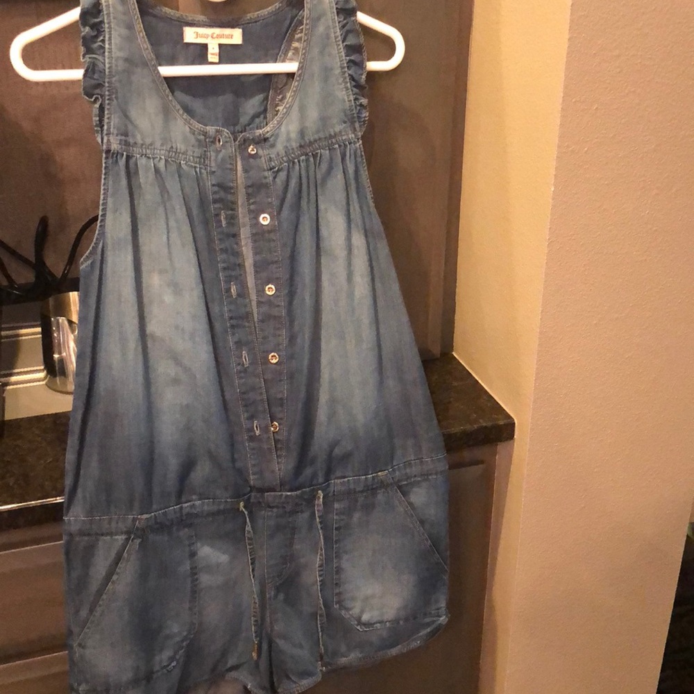 Juicy Couture Denim Romper